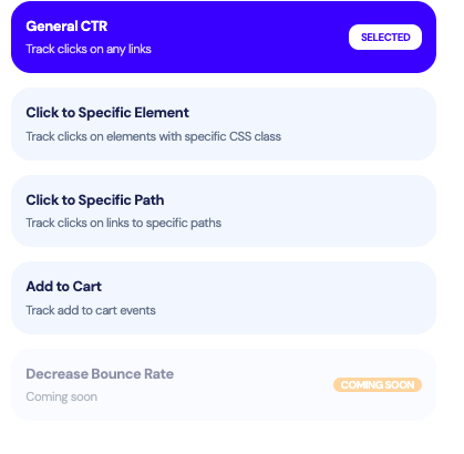 Built-in Dalton Goals