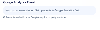 Google Analytics Events goal